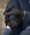 Rękawiczki jeździeckie zimowe z magnetycznym zapięciem ELT Magnetize Winter w kolorze czarnym