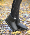 Buty stajenne zimowe z krótką cholewką ELT Rainless Short w kolorze czarnym