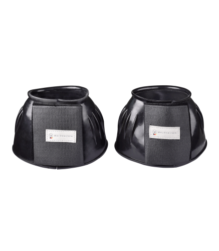 Kalosze dla konia gumowe Waldhausen w kolorze czarnym