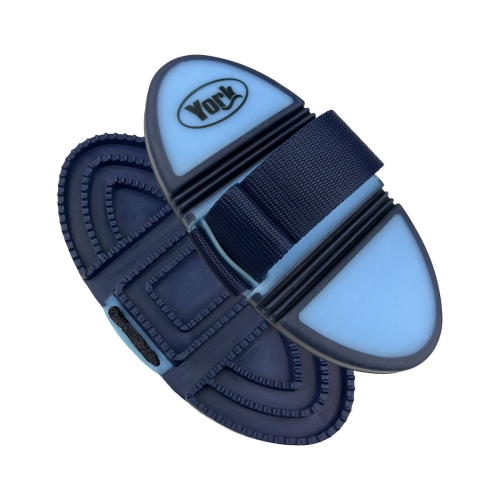 Zgrzebło dla konia York Alex Flexi w kolorze granatowym