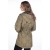 Lekka kurtka jeździecka przeciwdeszczowa HKM Edinburgh w kolorze olive green