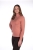 Bluzka jeździecka zimowa damska HKM Supersoft II w kolorze copper
