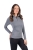 Bluzka jeździecka zimowa damska HKM Supersoft II w kolorze deep blue