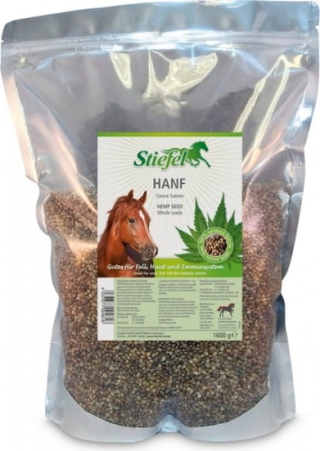 Ziarna konopi dla koni Stiefel Hemp Seed 650g