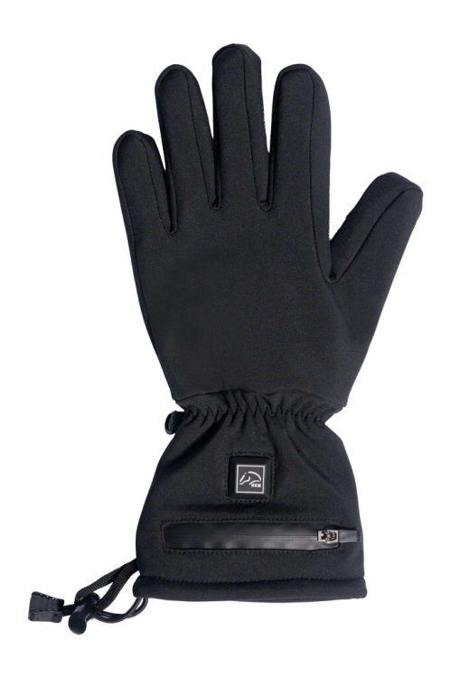 Rękawiczki grzejące z kieszonką na powerbank HKM Keep Warm w kolorze czarnym