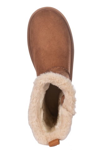 Buty stajenne na zimę HKM Davos Legolin w kolorze jasnobrązowym