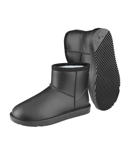 Buty stajenne zimowe z krótką cholewką ELT Rainless Short w kolorze czarnym