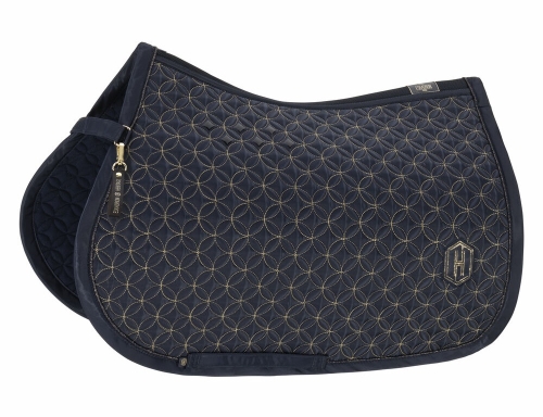 Czaprak Eskadron Highgloss Contrast w kolorze navy