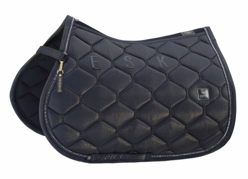 Czaprak Eskadron Heritage Glam Crystal w kolorze navy