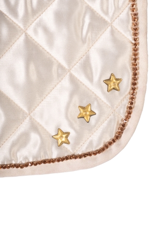 Derka dla Hobby Horse z gwiazdkami HKM Premium w kolorze beżowym