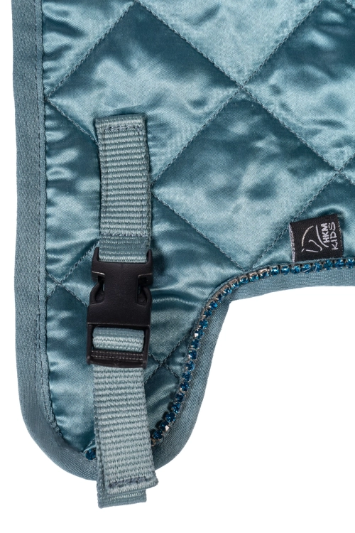 Derka dla Hobby Horse z zapięciem HKM Premium w kolorze turkusowym
