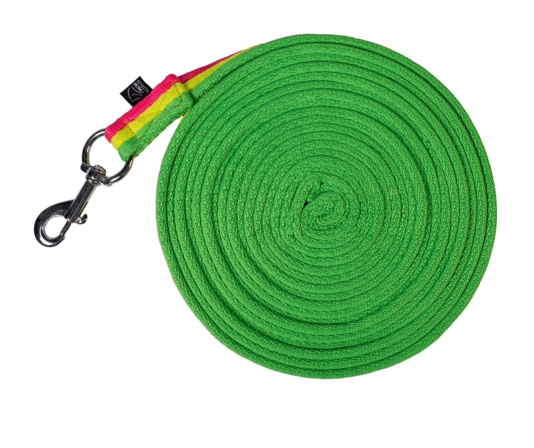 Lonża w jaskrawych kolorach HKM Rainbow
