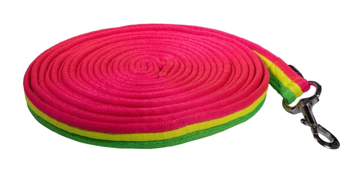 Kolorowa lonża HKM Rainbow