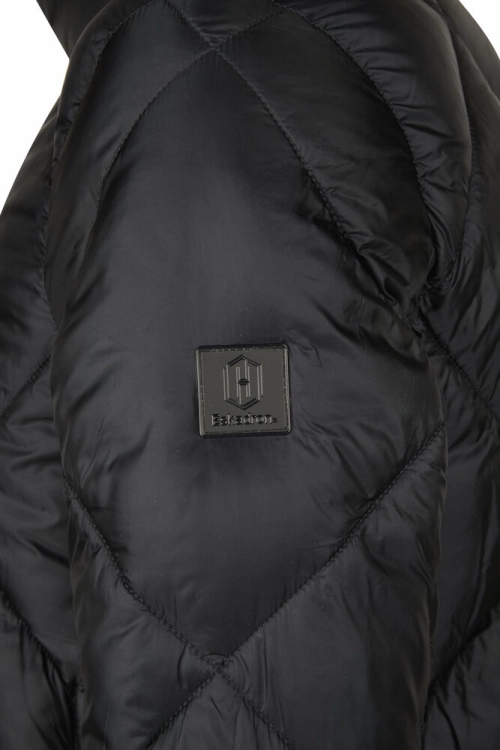 Kurtka jeździecka zimowa z logo Eskadron Heritage Quilt w kolorze navy