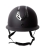 Kask jeździecki Horze Cadence w kolorze czarnym z matowym panelem