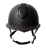 Kask jeździecki Horze Cadence w kolorze czarnym z brokatowym panelem