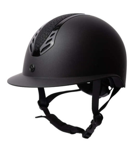 Kask jeździecki Horze Cadence w kolorze czarnym