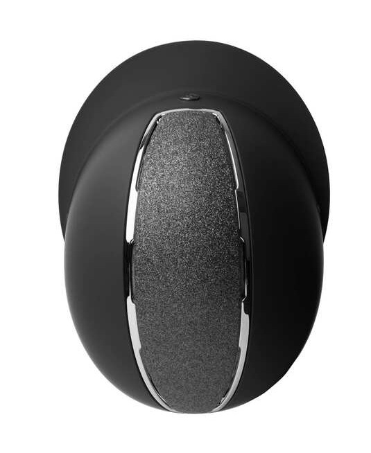 Kask jeździecki z brokatem Horze Aurora w kolorze czarno - szarym