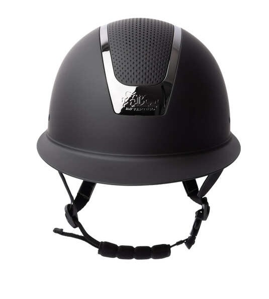 Kask jeździecki z MIPS B Vertigo Zenith MIPS w kolorze czarno - srebrnym