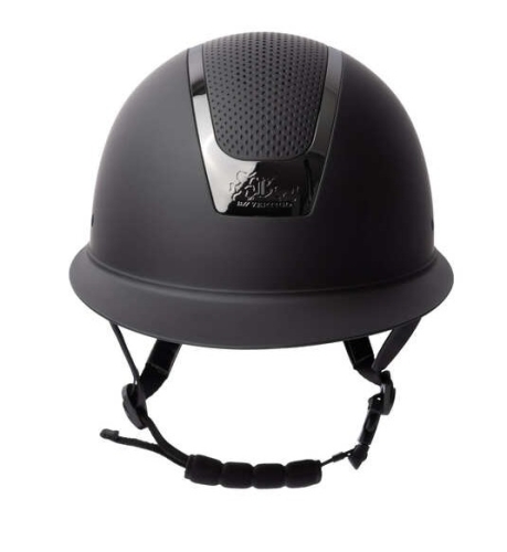 Kask jeździecki z MIPS B Vertigo Zenith MIPS w kolorze czarno - srebrnym