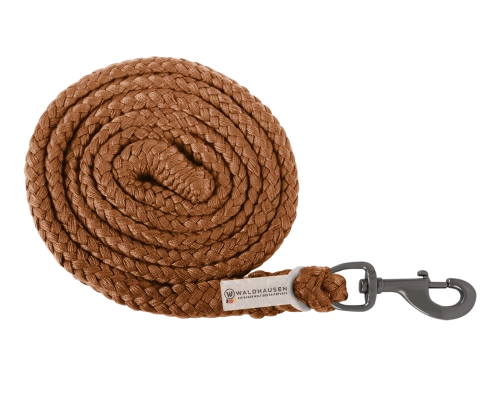 Uwiąz dla konia z plecionej liny w kolorze brązowym Waldhausen