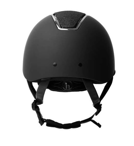 Kask jeździecki z regulacją Horze Aurora w kolorze czarnym