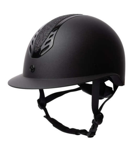 Kask jeździecki Horze Cadence w kolorze czarnym