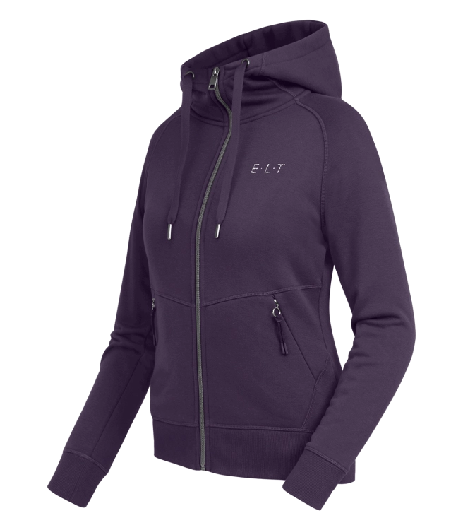 Bluza jeździecka  ELT Orlando w kolorze fioletowym