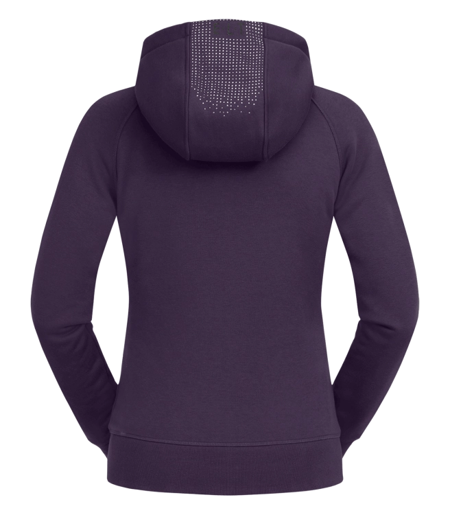 Bluza jeździecka z kapturem ELT Orlando w kolorze fioletowym