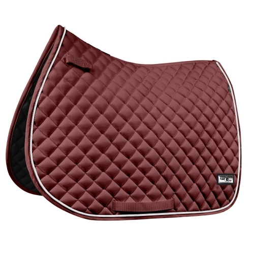 Wiśniowo-brązowy czaprak dla konia Fair Play Amber