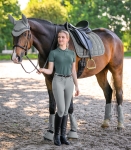 ELT bryczesy COMFORT Glam chrome grey