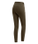Legginsy do jazdy konnej zimowe ELT Rena w kolorze zielonym widoczne z tyłu