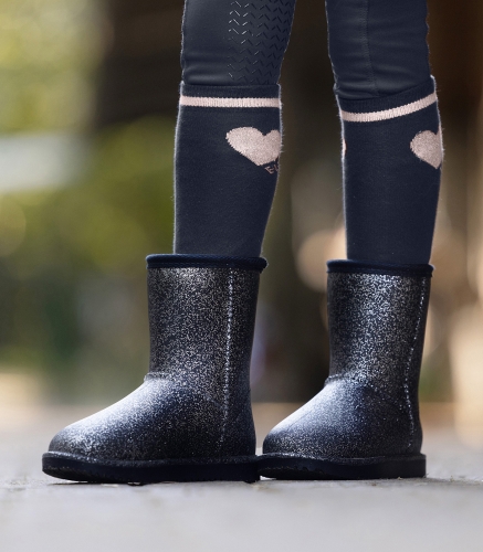 Buty stajenne ocieplane ELT Rainless w kolorze deepblue/lucky