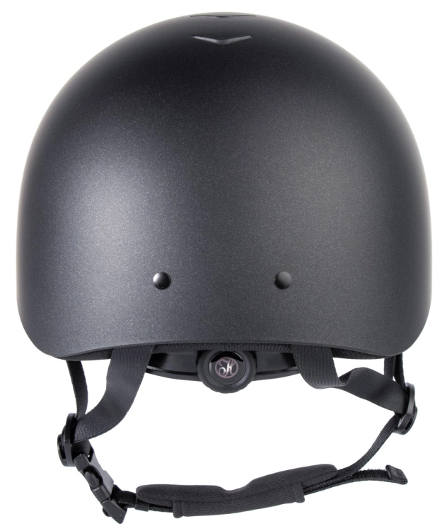 Kask jeździecki z regulacją Harry's Horse Pro F2 Matt Crystal w kolorze czarnym