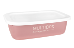 WALDHAUSEN pojemnik z przykrywką MULTIBOX linnea pink