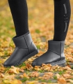 Buty stajenne zimowe z krótką cholewką ELT Rainless Short w kolorze grafitowym