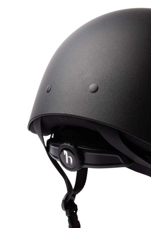 Kask jeździecki z regulacją Horze Caliber Black Carbon