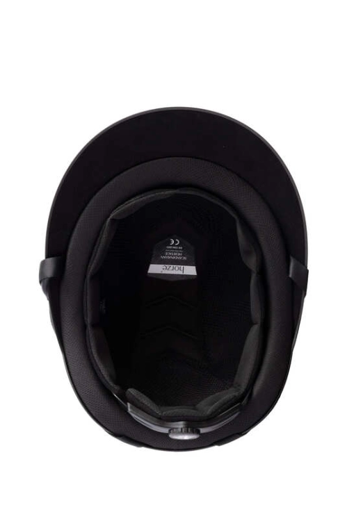 Kask jeździecki z wyjmowaną wyściółką Horze Caliber Black Carbon