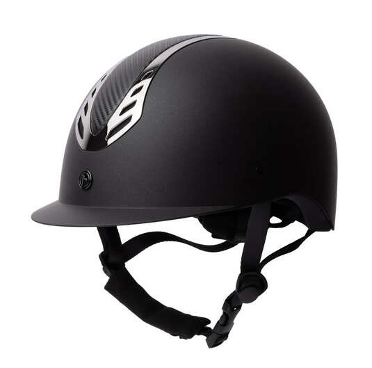 Kask jeździecki Horze Caliber Black Carbon