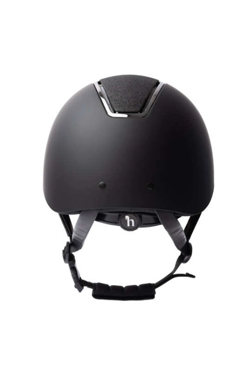 Kask jeździecki regulowany Horze Aerion w kolorze black/black