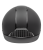 Kask jeździecki z otworami wentylacyjnymi Swing H24 Chrome w kolorze czarny mat