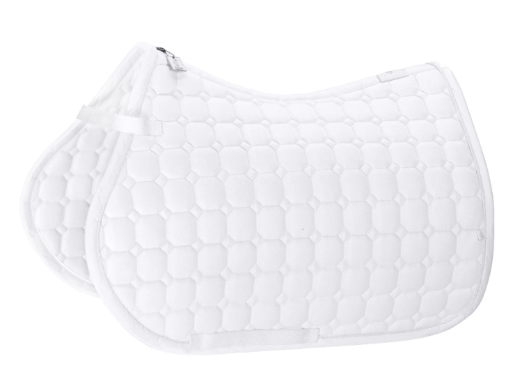 Czaprak Eskadron Classic Sports Cotton Glitter w kolorze białym