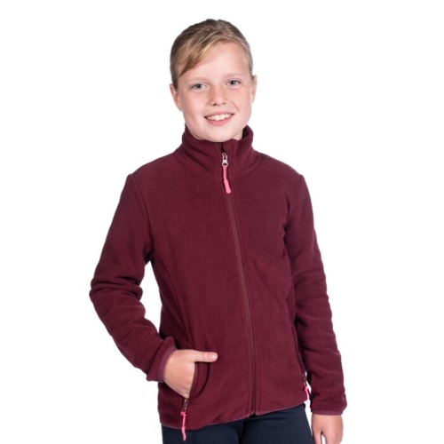 Bluza polarowa dziecięca HKM Anni w kolorze bordowym
