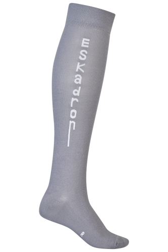 Skarpetki jeździeckie Eskadron Classic Sports Kneesocks w kolorze szarym