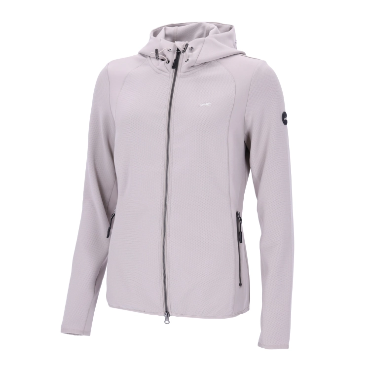 Bluza do jazdy konnej Schockemöhle Savina w kolorze beżowym widoczna z przodu