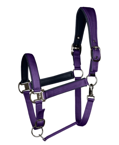 Kantar dla konia Fair Play Bilbao w kolorze fioletowym