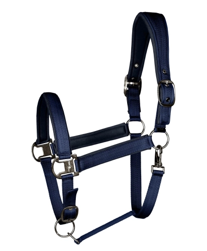 Kantar dla konia Fair Play Bilbao w kolorze granatowym