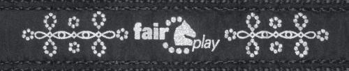 Kantar dla konia z nadrukiem Fair Play Dion w kolorze szarym