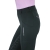 Legginsy jeździeckie damskie na lato Horsenjoy Born To Ride w kolorze czarno-szarym