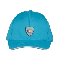 HORSENJOY  czapka z daszkiem Born to Ride turkusowa